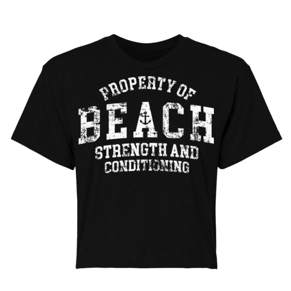 PROPERTY OF - WOMEN'S CROP T-SHIRT - $ZQE5NY$ Thumbnail