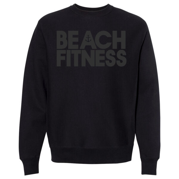 BEACH FITNESS NOIR - CREWNECK SWEATSHIRT - $LA37RL$ Thumbnail