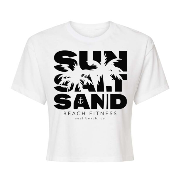 SUN SALT SAND - WOMEN'S CROP T-SHIRT - $UAM53K$ Thumbnail