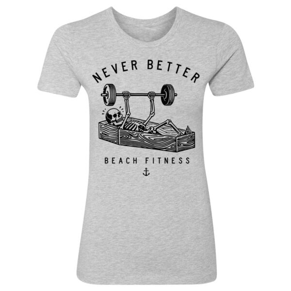 NEVER BETTER - WOMEN'S FITTED T-SHIRT Thumbnail